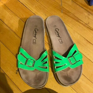 Leather  sandals